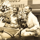 Woolf Barnato (left) and Tim Birkin (right) at Le Mans in 1929.